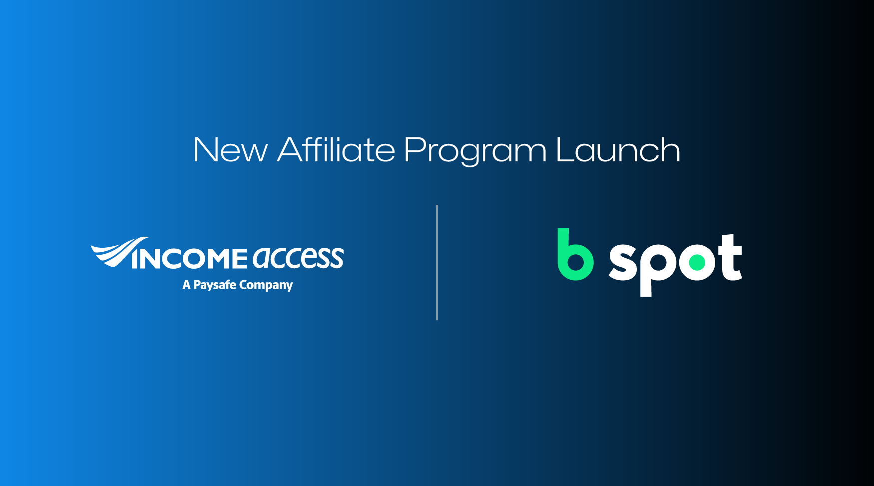 Affiliate program launch b spot