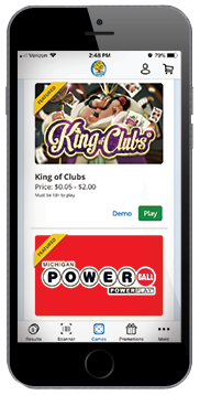 Michigan Lottery_mobile app